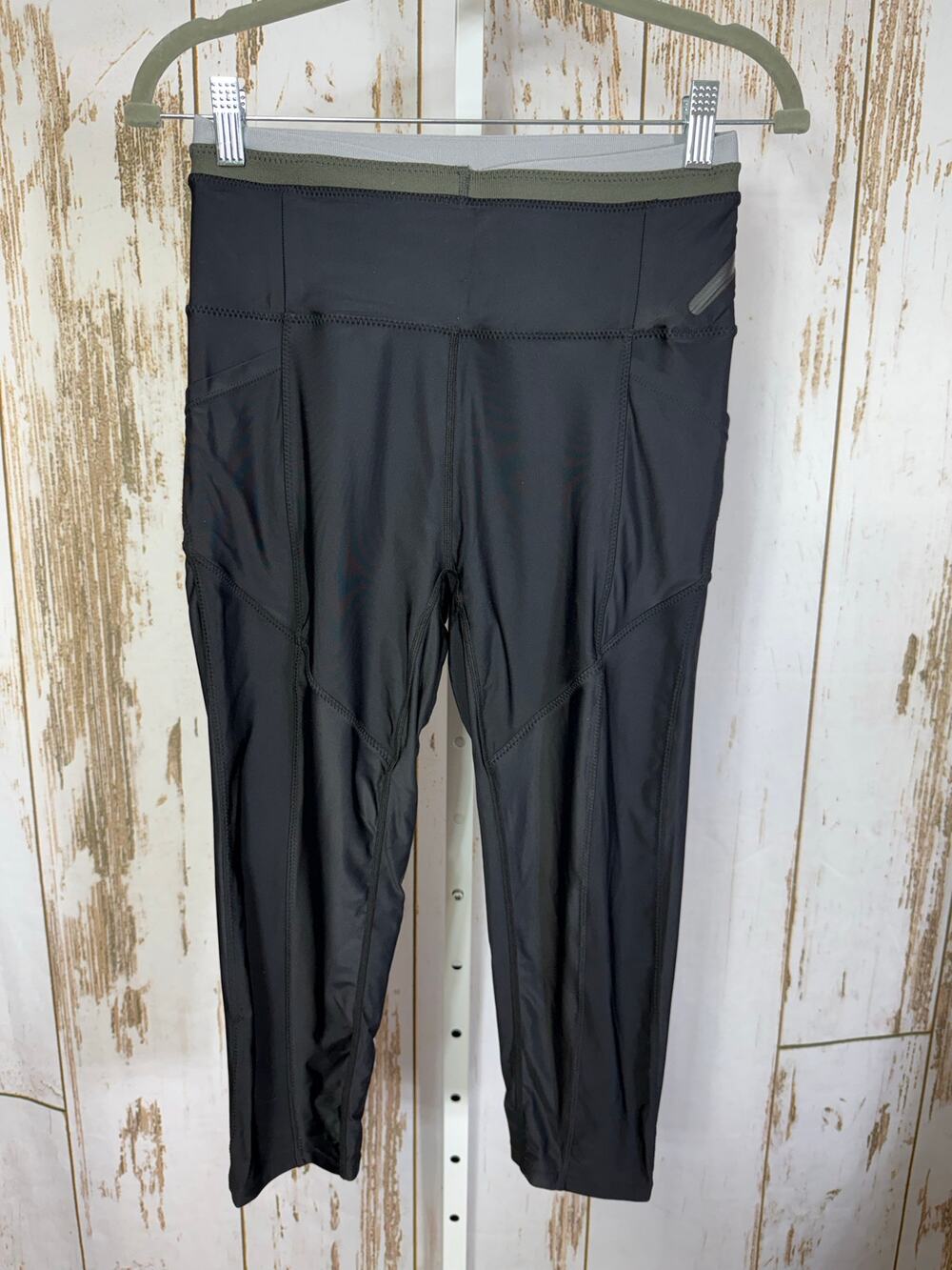 Free People Movement, Black Athletic Capris. Size Medium. Excellent condition!